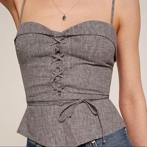 🌪 Reformation Clayton Corset Top 🌪